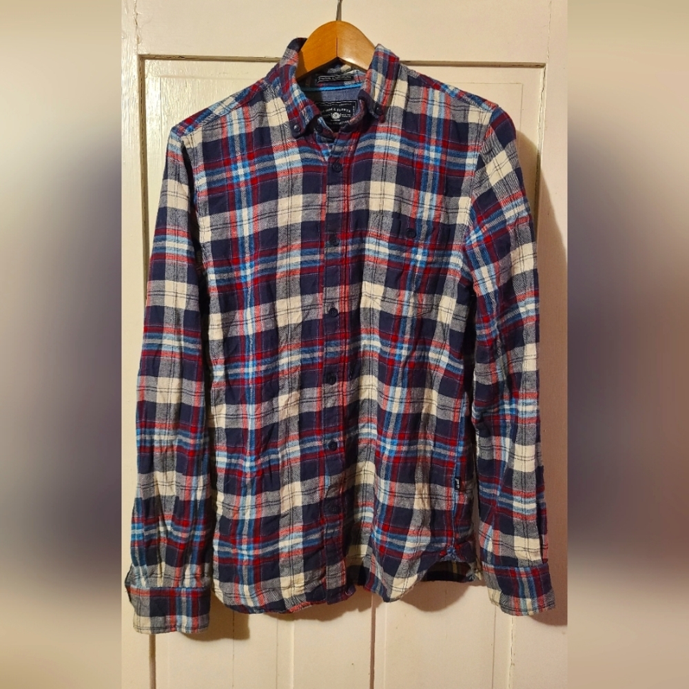 Denim & Flower Flannel